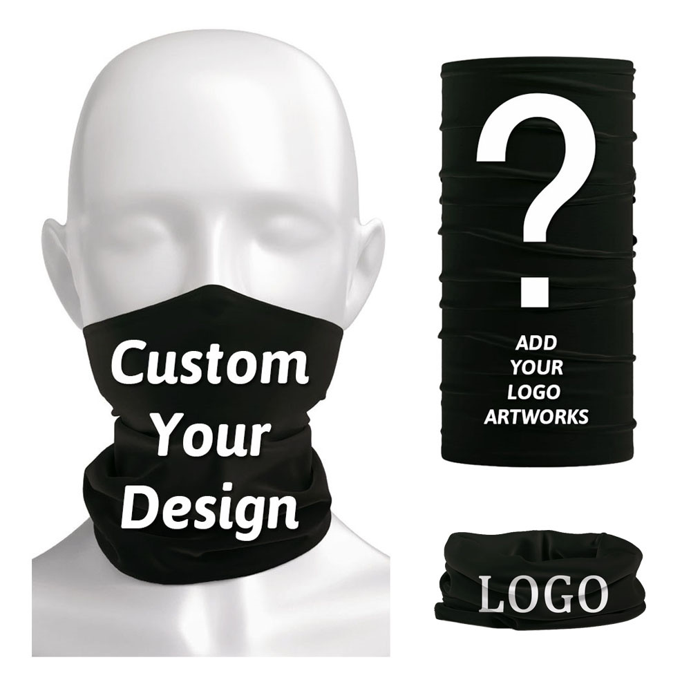 Neck Gaiter Face Cover - Personalize seu próprio ciclismo pescoço fole