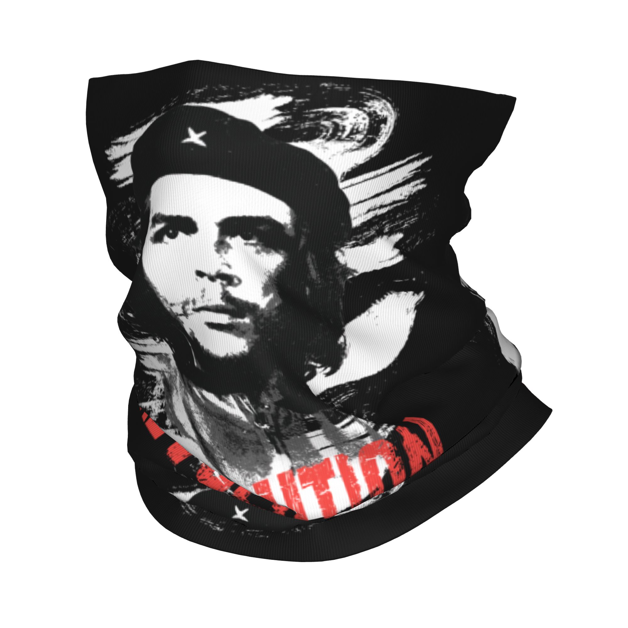 Neck Gaiter Face Cover - Personalizado che guevara revolução bandana pescoço