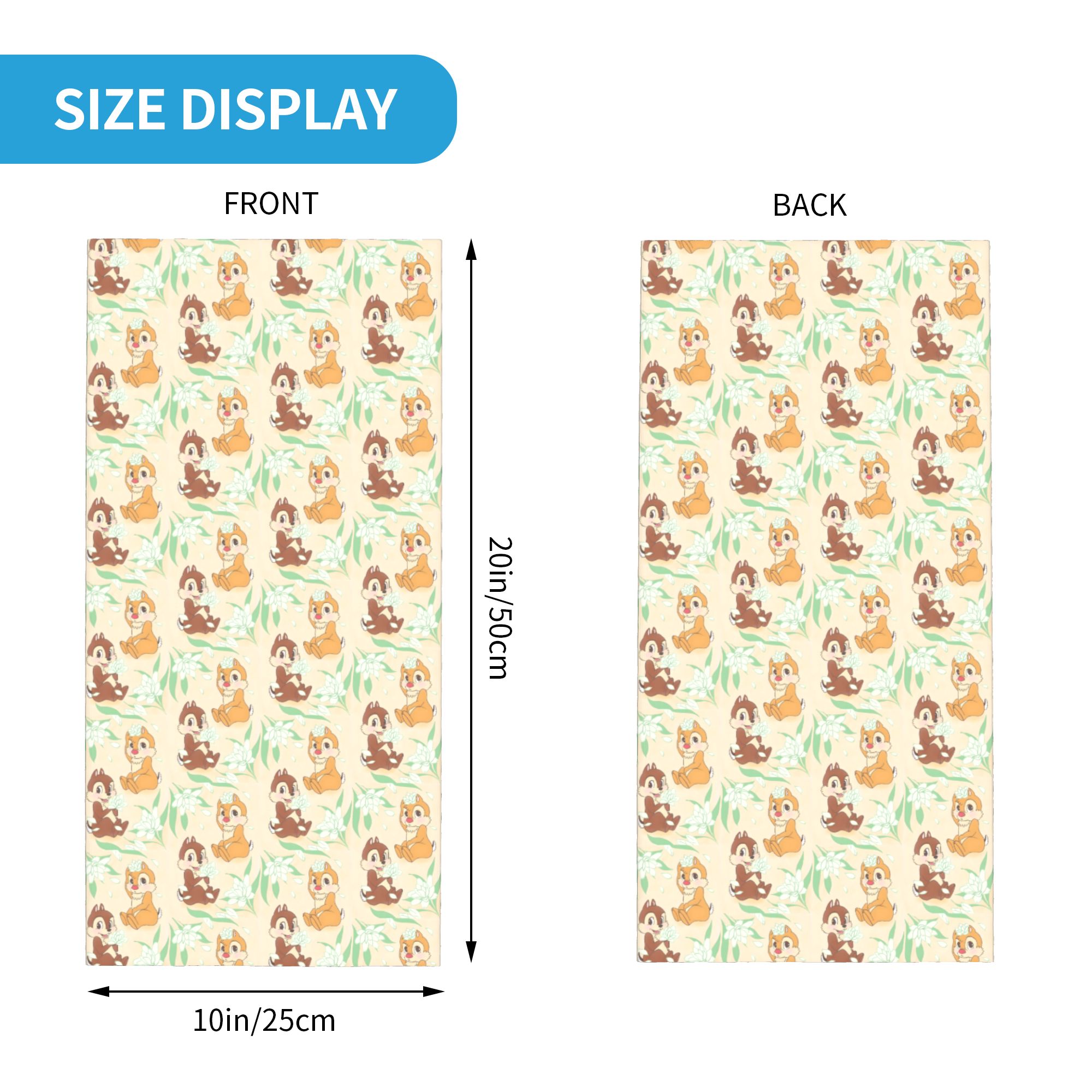 Bandana Personalizada Fofa C-C - Neck Gaiter Face Cover avaliação e preço