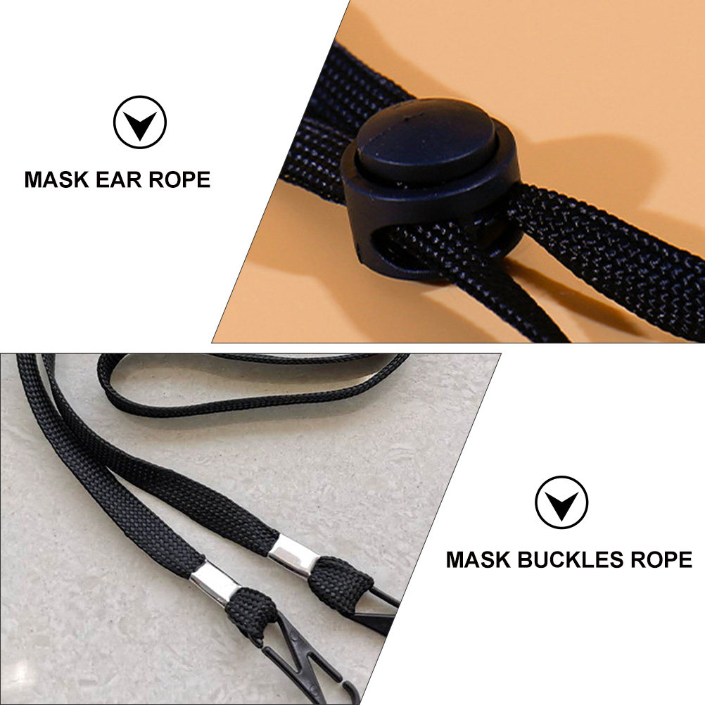 12 Peças de Cordão Anti-Queda  - Mask Ear Saver Strap avaliação e preço