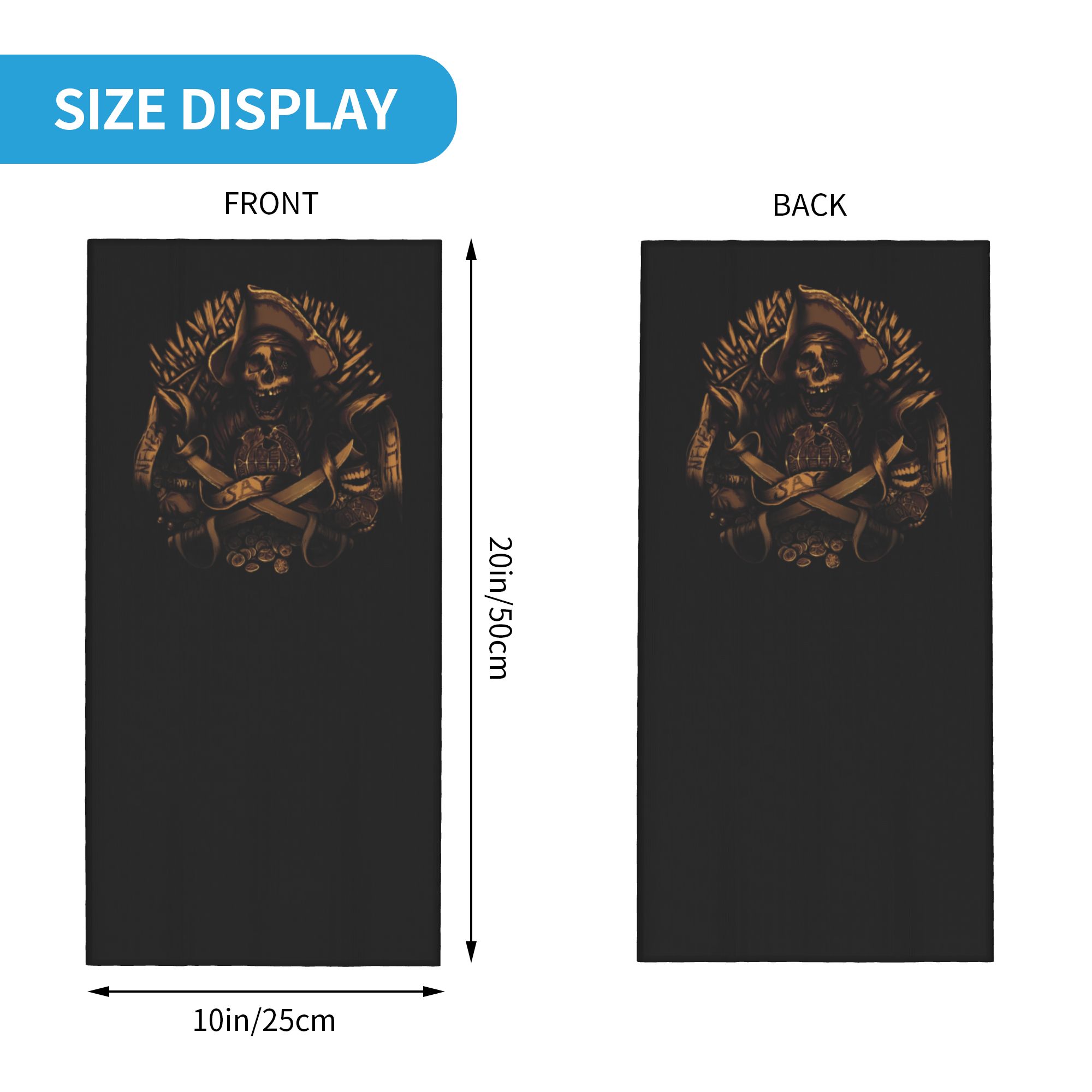 Bandana Personalizada com Esta - Neck Gaiter Face Cover avaliação e preço
